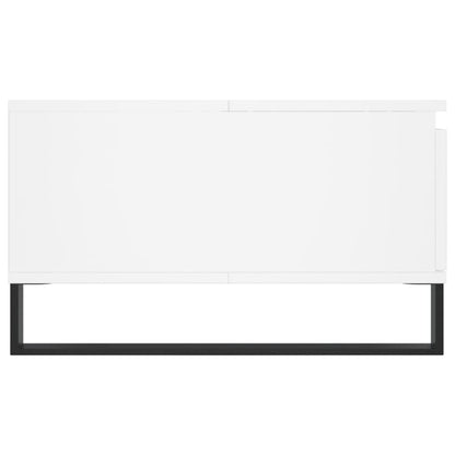 Coffee Table White 90x60x35 cm Engineered Wood