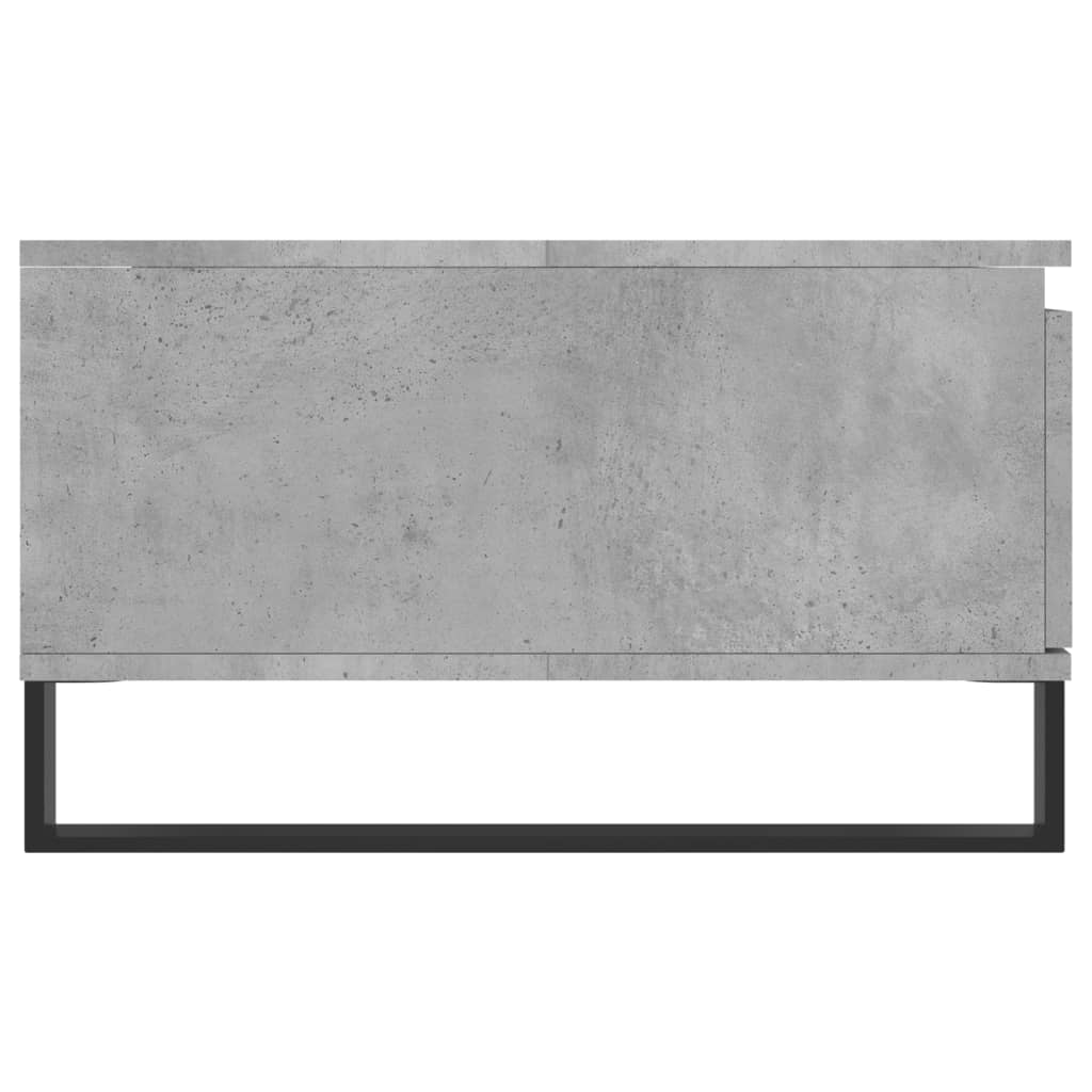 Coffee Table Concrete Grey 90x60x35 cm Engineered Wood