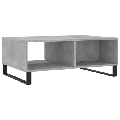 Coffee Table Concrete Grey 90x60x35 cm Engineered Wood