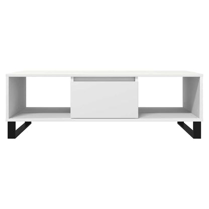 Coffee Table White 104x60x35 cm Engineered Wood