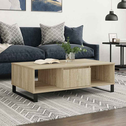 Coffee Table Sonoma Oak 104x60x35 cm Engineered Wood