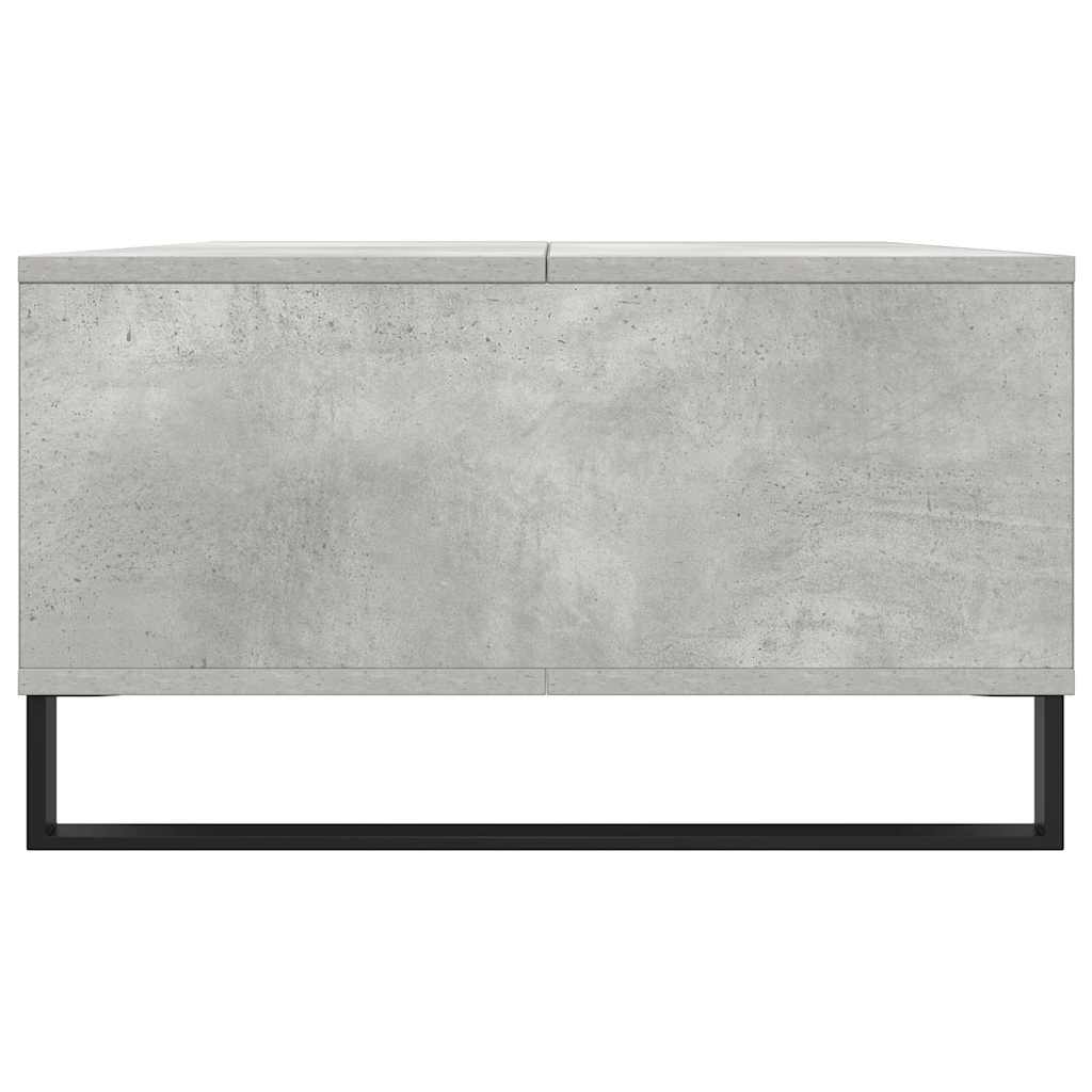 Coffee Table Concrete Grey 104x60x35 cm Engineered Wood