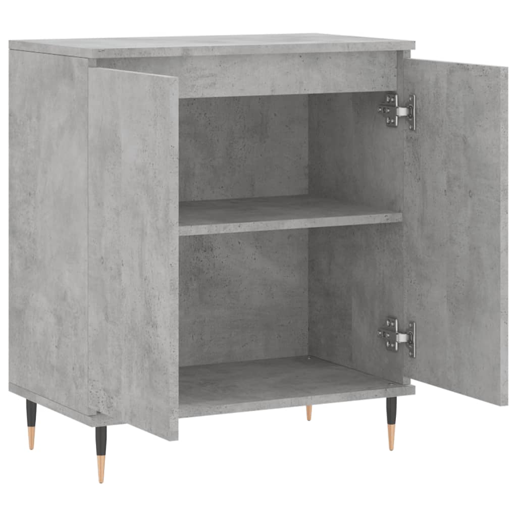 Sideboard Concrete Grey 60x35x70 cm Engineered Wood