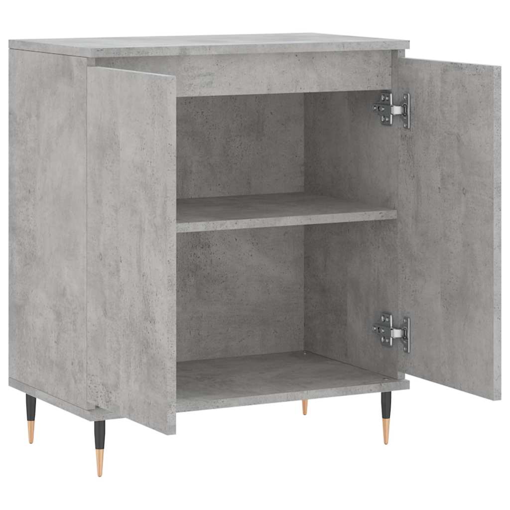 Sideboard Concrete Grey 60x35x70 cm Engineered Wood