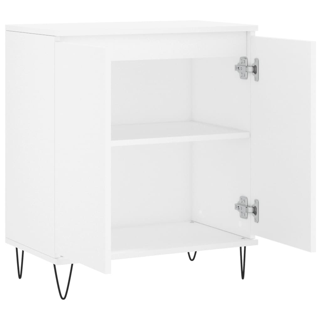 Sideboard White 60x35x70 cm Engineered Wood
