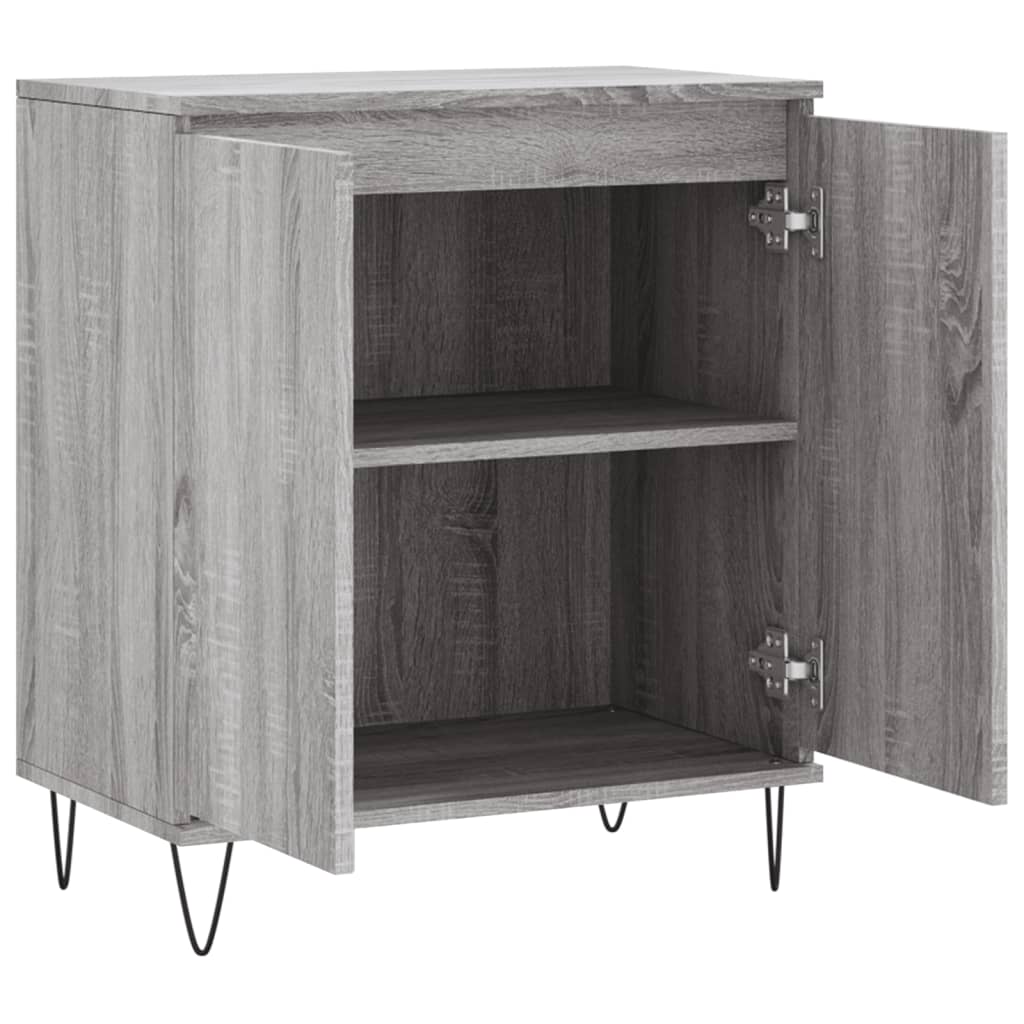Sideboard Grey Sonoma 60x35x70 cm Engineered Wood