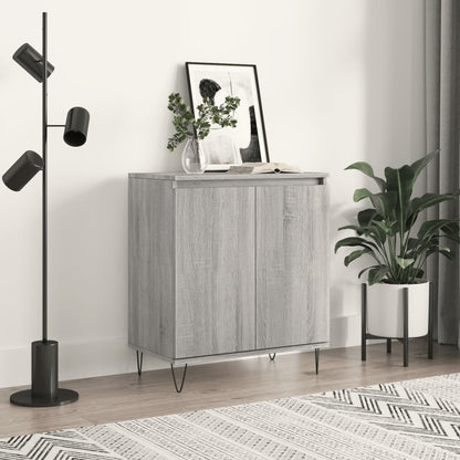 Sideboard Grey Sonoma 60x35x70 cm Engineered Wood