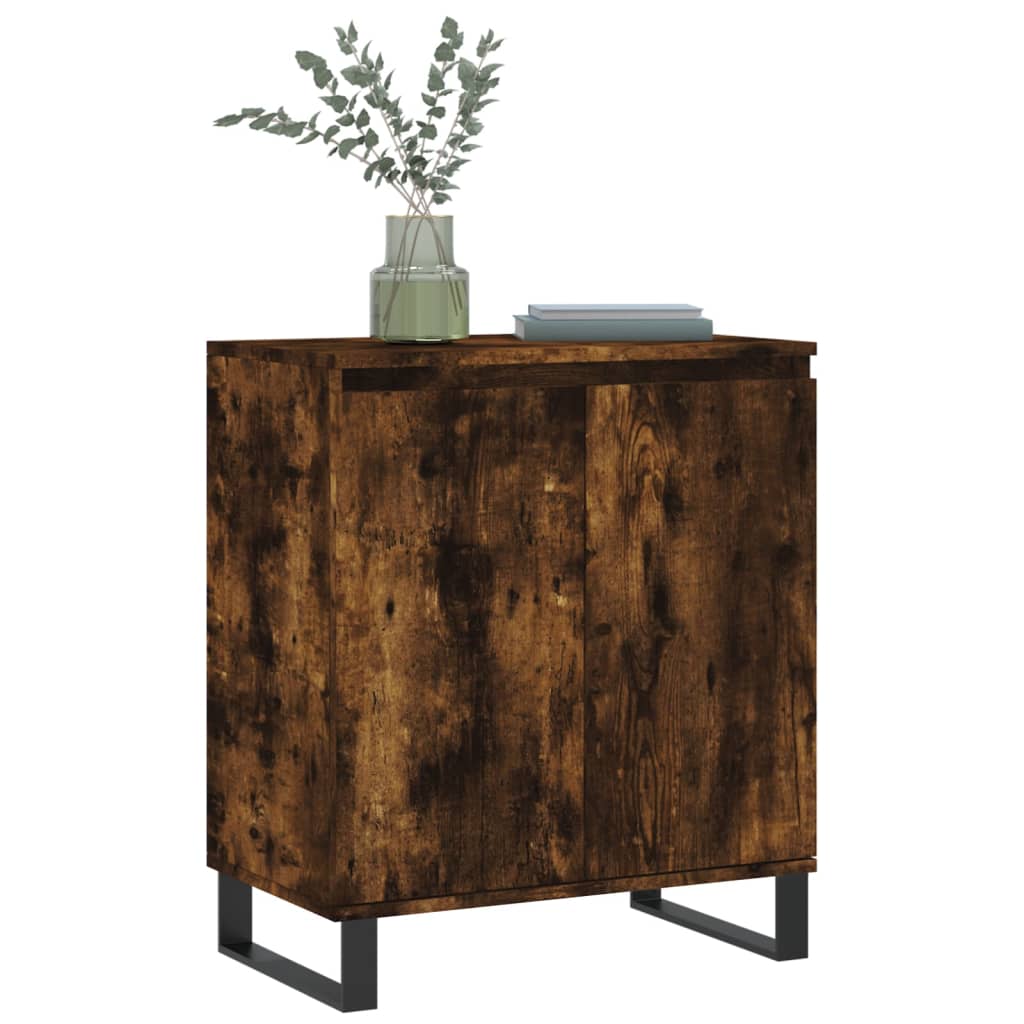 Sideboard Smoked Oak 60x35x70 cm Engineered Wood