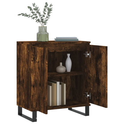 Sideboard Smoked Oak 60x35x70 cm Engineered Wood