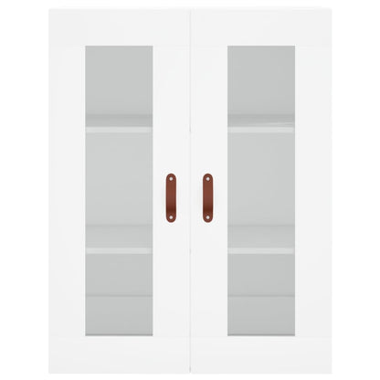 Wall Mounted Cabinet White 69,5x34x90 cm