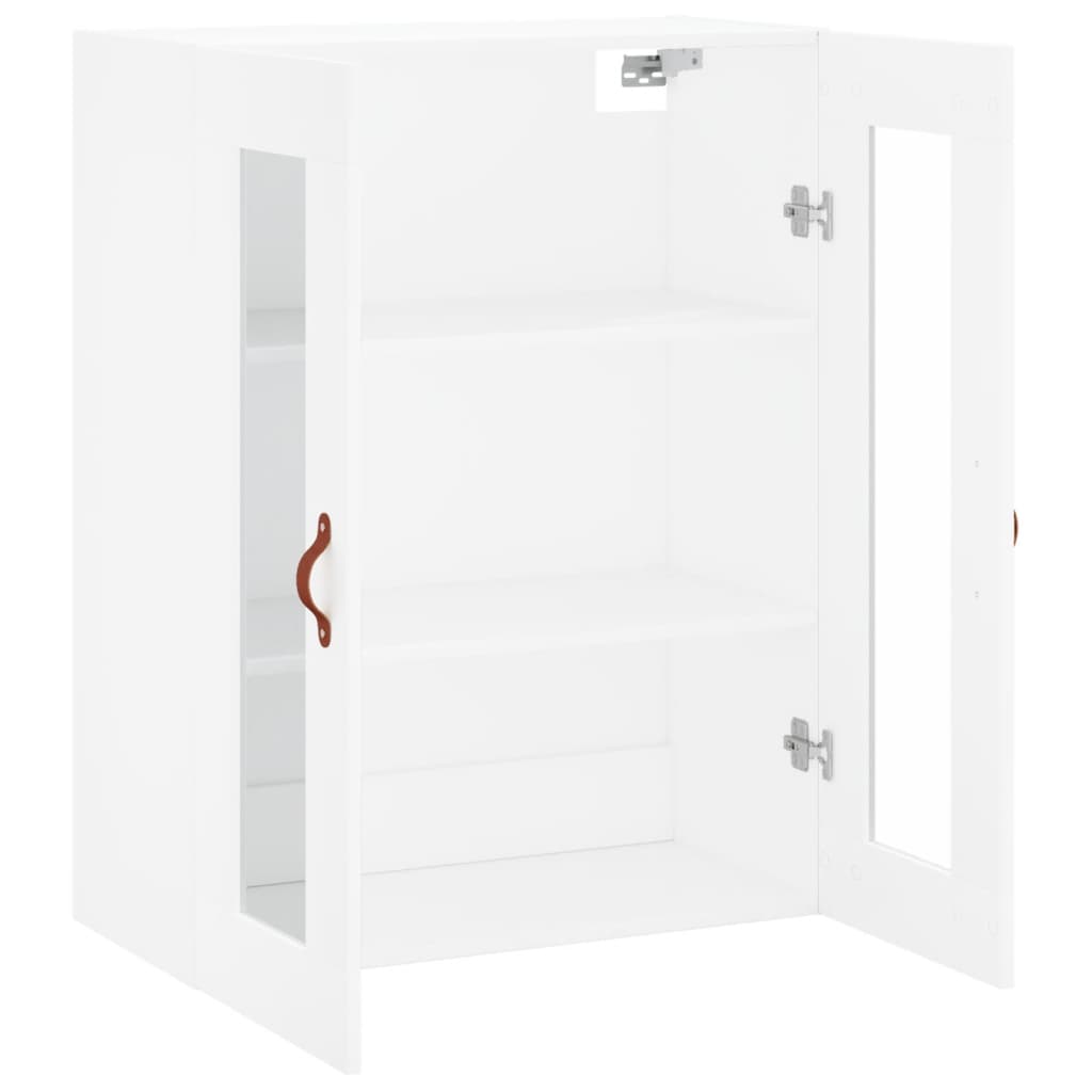 Wall Mounted Cabinet White 69,5x34x90 cm