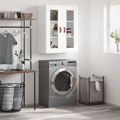 Wall Mounted Cabinet White 69,5x34x90 cm