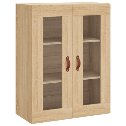 Wall Mounted Cabinet Sonoma Oak 69,5x34x90 cm
