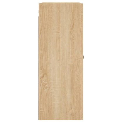 Wall Mounted Cabinet Sonoma Oak 69.5x34x90 cm