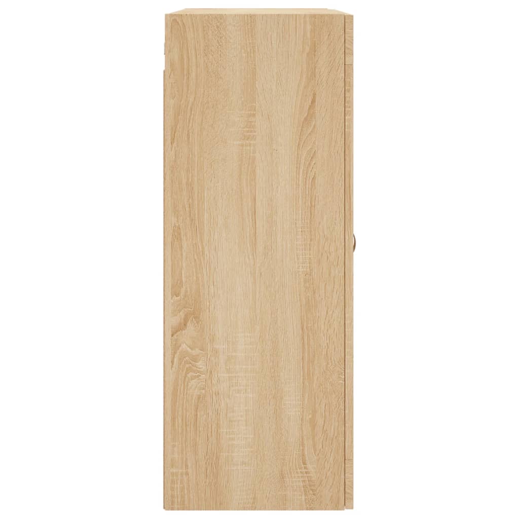 Wall Mounted Cabinet Sonoma Oak 69,5x34x90 cm