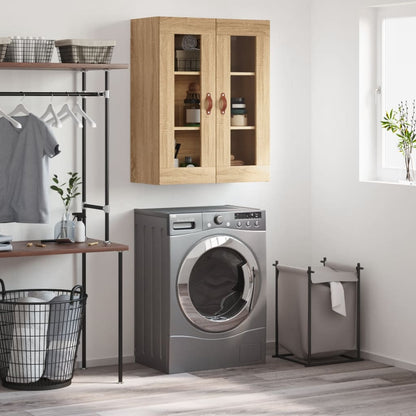 Wall Mounted Cabinet Sonoma Oak 69,5x34x90 cm