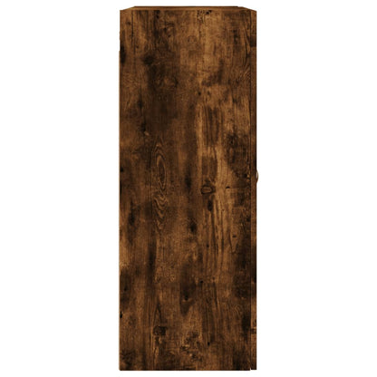 Wall Mounted Cabinet Smoked Oak 69,5x34x90 cm