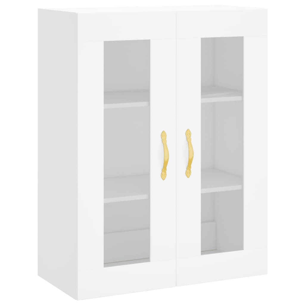 Wall Mounted Cabinet White 69,5x34x90 cm