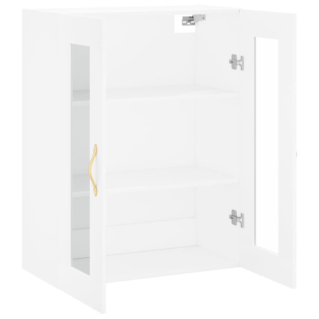 Wall Mounted Cabinet White 69,5x34x90 cm