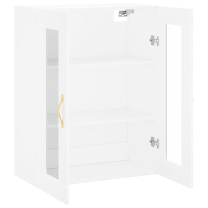 Wall Mounted Cabinet White 69,5x34x90 cm