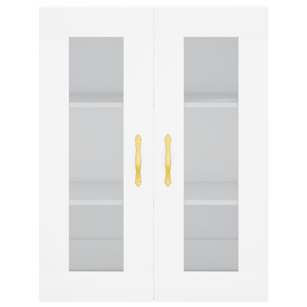 Wall Mounted Cabinet White 69,5x34x90 cm