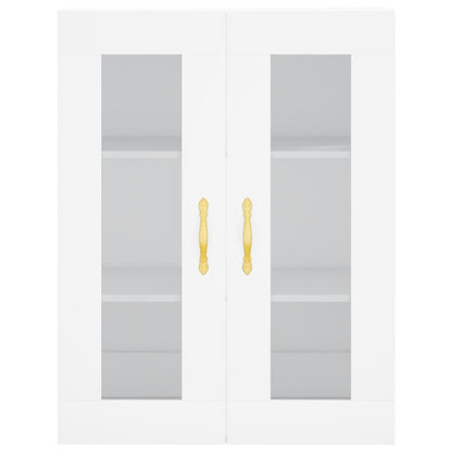 Wall Mounted Cabinet White 69,5x34x90 cm