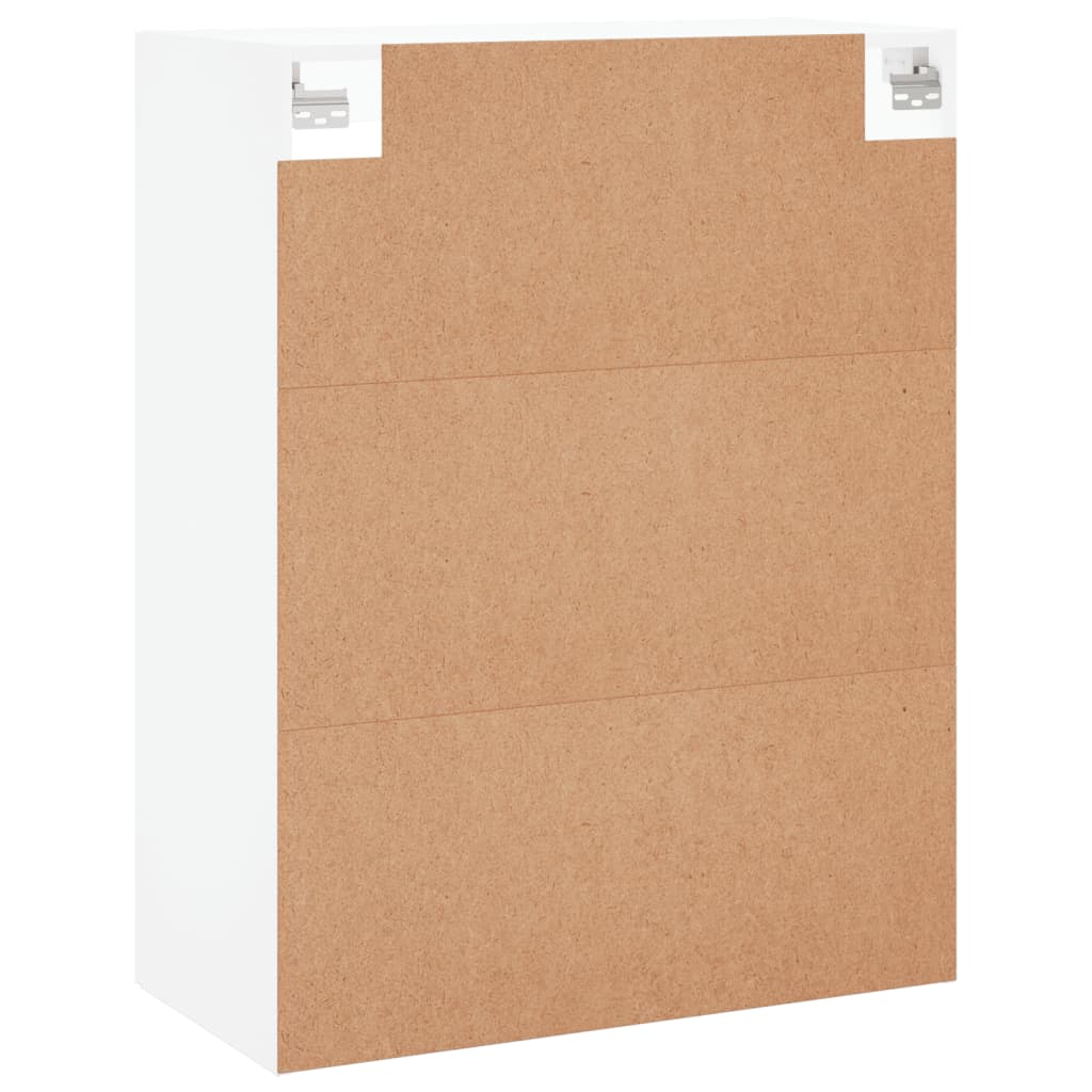 Wall Mounted Cabinet White 69,5x34x90 cm