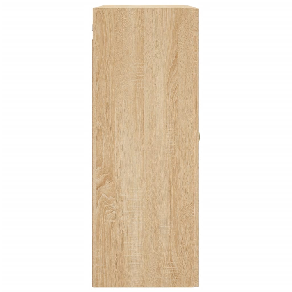 Wall Mounted Cabinet Sonoma Oak 69,5x34x90 cm