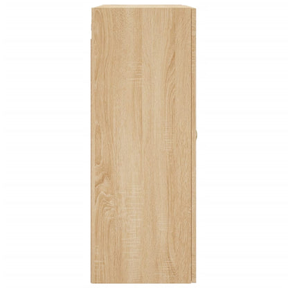 Wall Mounted Cabinet Sonoma Oak 69,5x34x90 cm