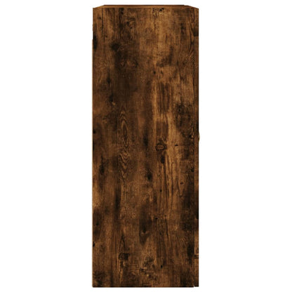Wall Mounted Cabinet Smoked Oak 69,5x34x90 cm