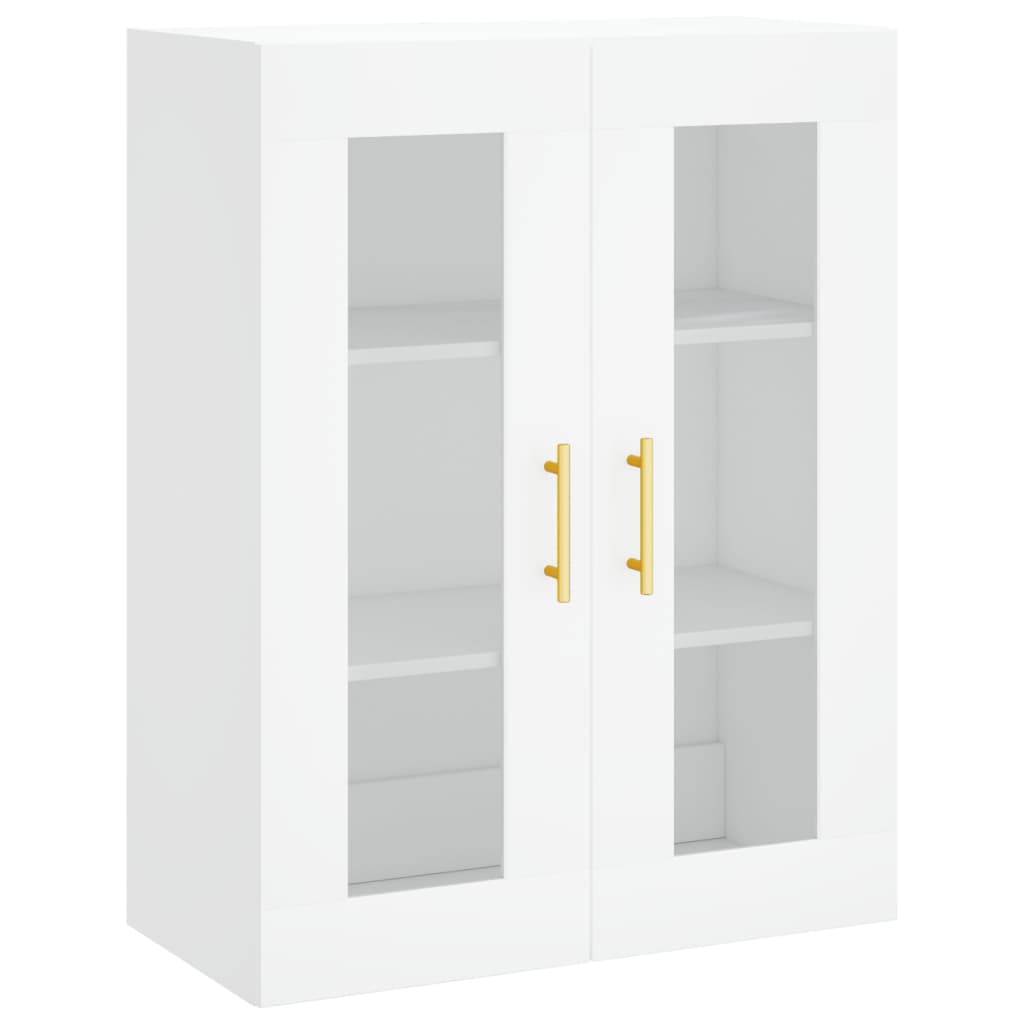 Wall Mounted Cabinet White 69,5x34x90 cm