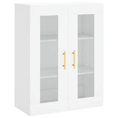 Wall Mounted Cabinet White 69,5x34x90 cm