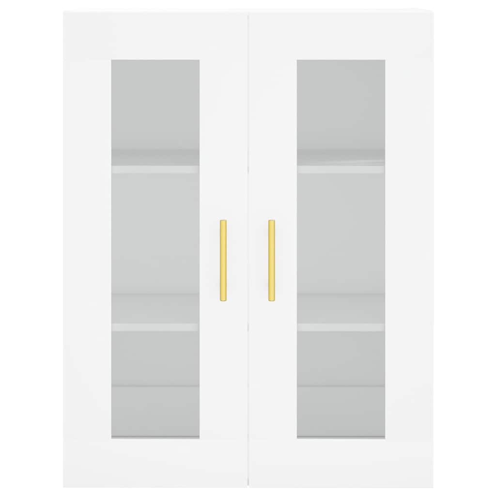 Wall Mounted Cabinet White 69,5x34x90 cm