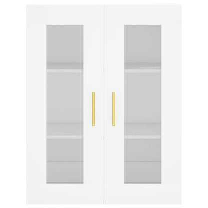 Wall Mounted Cabinet White 69,5x34x90 cm