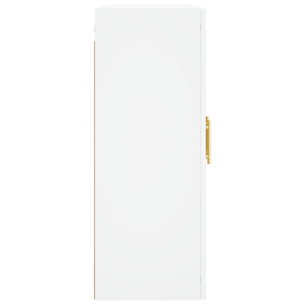 Wall Mounted Cabinet White 69,5x34x90 cm
