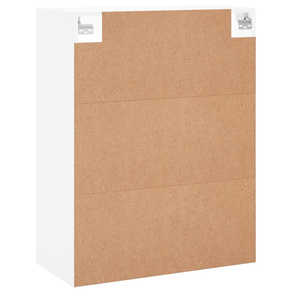 Wall Mounted Cabinet White 69,5x34x90 cm