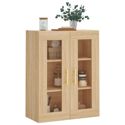 Wall Mounted Cabinet Sonoma Oak 69,5x34x90 cm