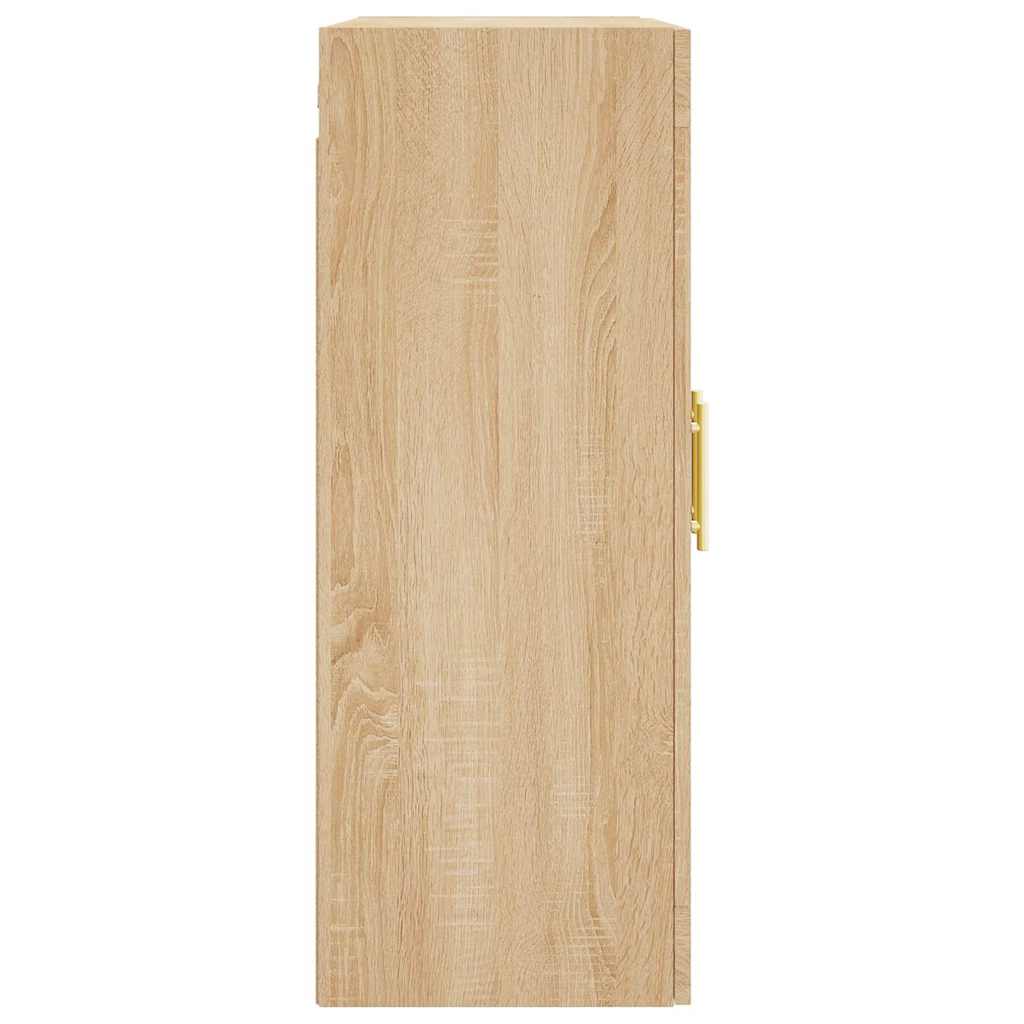 Wall Mounted Cabinet Sonoma Oak 69,5x34x90 cm