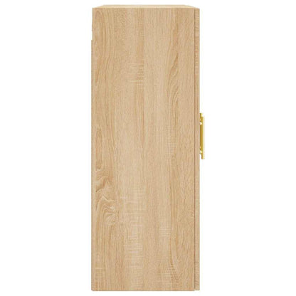Wall Mounted Cabinet Sonoma Oak 69,5x34x90 cm