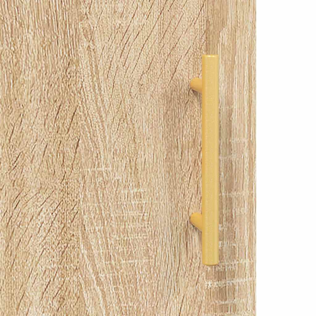 Wall Mounted Cabinet Sonoma Oak 69,5x34x90 cm