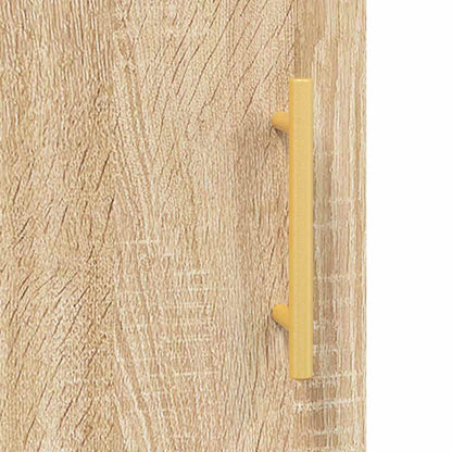 Wall Mounted Cabinet Sonoma Oak 69,5x34x90 cm