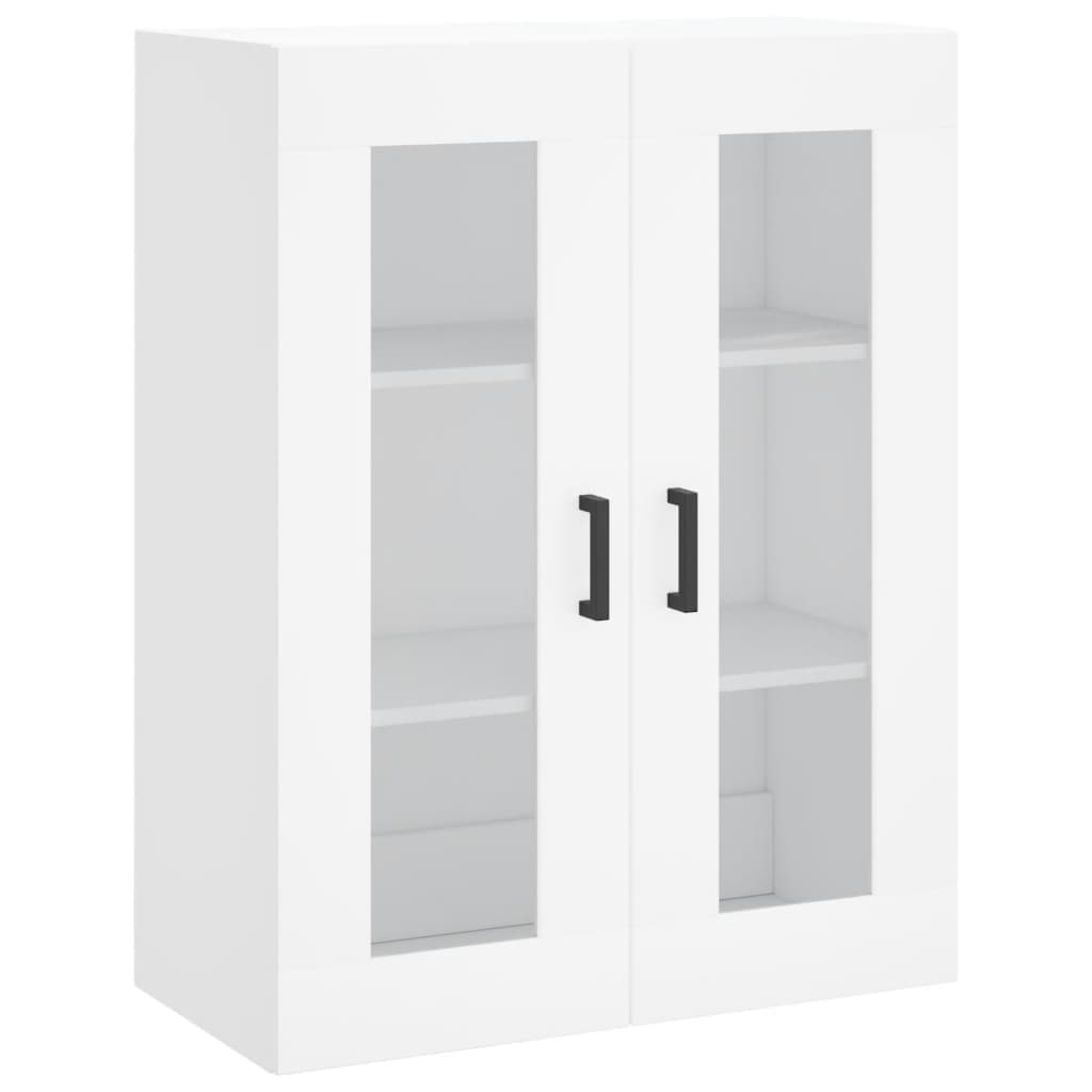 Wall Mounted Cabinet White 69,5x34x90 cm