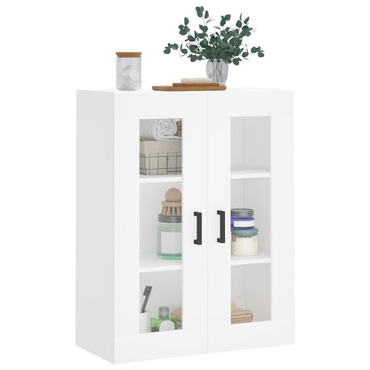 Wall Mounted Cabinet White 69,5x34x90 cm