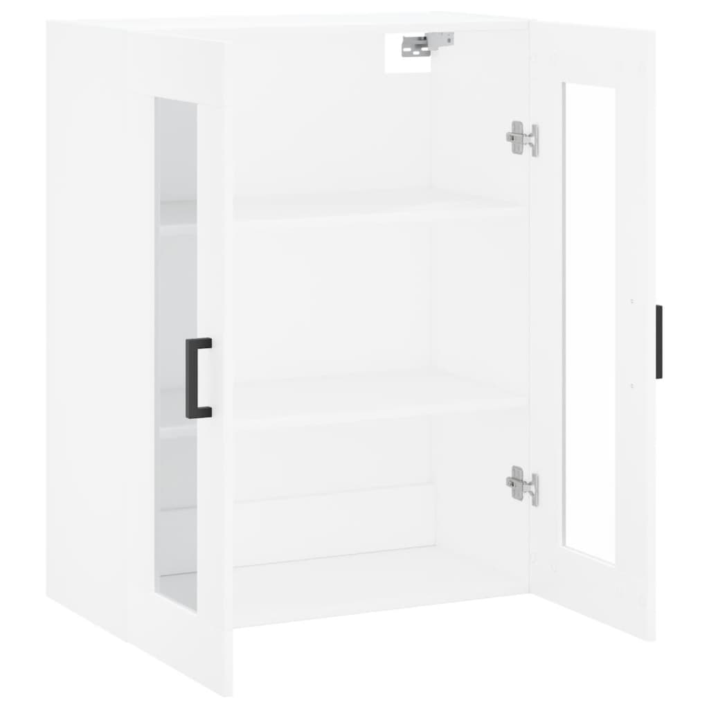 Wall Mounted Cabinet White 69,5x34x90 cm