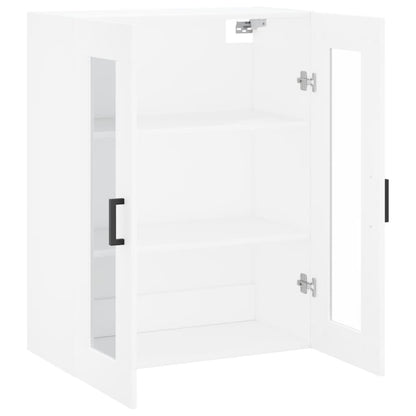 Wall Mounted Cabinet White 69,5x34x90 cm