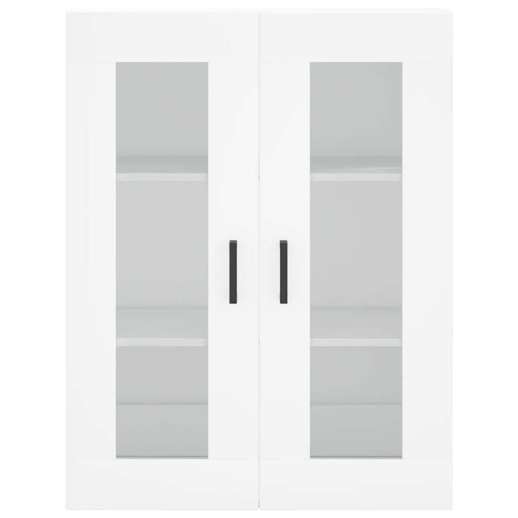 Wall Mounted Cabinet White 69,5x34x90 cm