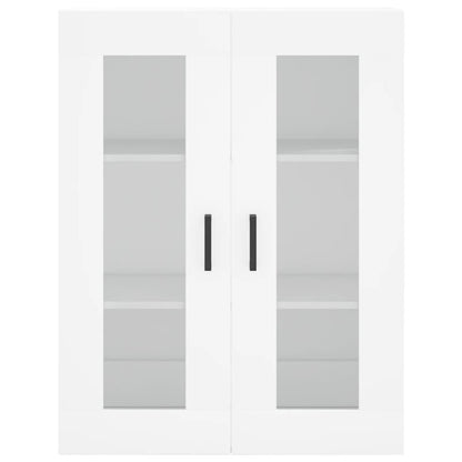 Wall Mounted Cabinet White 69,5x34x90 cm