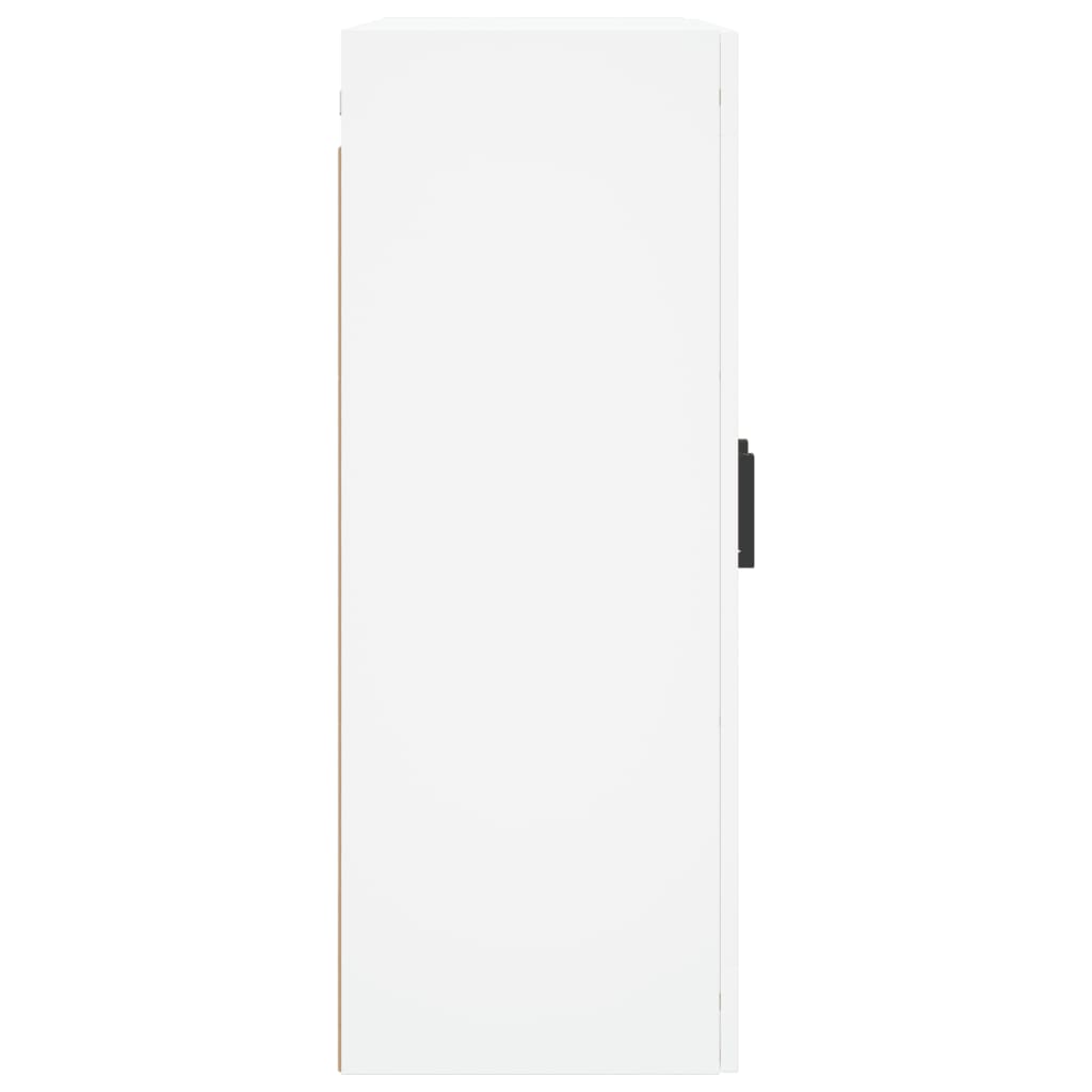 Wall Mounted Cabinet White 69,5x34x90 cm