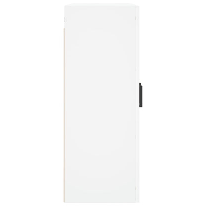 Wall Mounted Cabinet White 69,5x34x90 cm