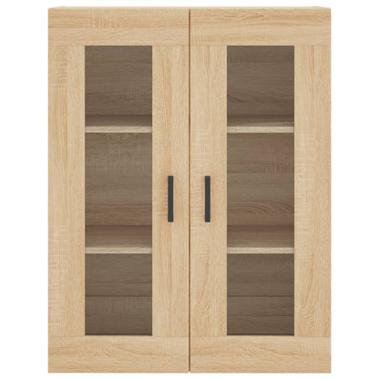 Wall Mounted Cabinet Sonoma Oak 69,5x34x90 cm